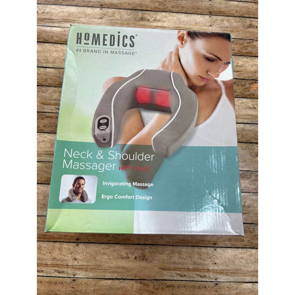 Homedics Neck and Shoulder Massager with Heat Model NMSQ-210